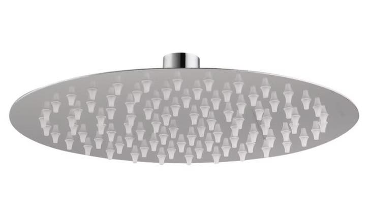 Hoofddouche rond 30 cm chroom, Doe-het-zelf en Verbouw, Sanitair, Bad, Nieuw, Chroom, Ophalen of Verzenden