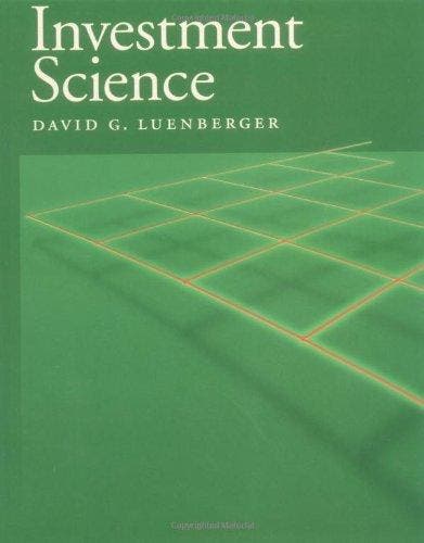 Investment Science 9780195108095 David G. Luenberger, Boeken, Taal | Engels, Gelezen, Verzenden