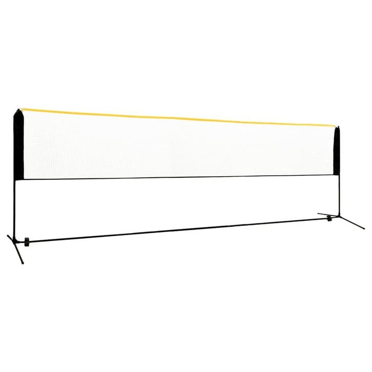 vidaXL Badmintonnet verstelbaar 500x103x94-158 cm metaal, Sport en Fitness, Badminton, Nieuw, Verzenden