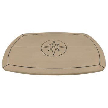 Tafelblad Eco Teak Inklapbaar 61 x 94 cm, Watersport en Boten, Ophalen of Verzenden, Nieuw