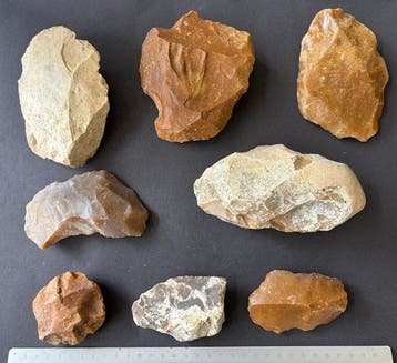 Vroeg en Midden-palaeolithisch: Neanderthal Vuursteen, Antiek en Kunst