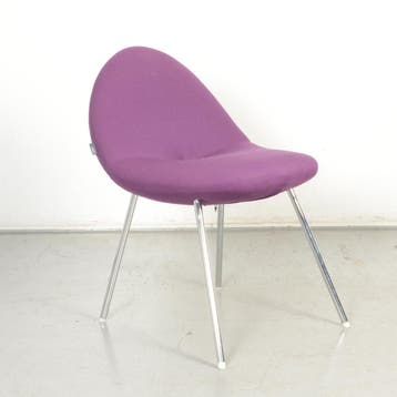Artifort Conco design vergaderstoel, paars, 4-poot onderstel, Ophalen of Verzenden, Nieuw