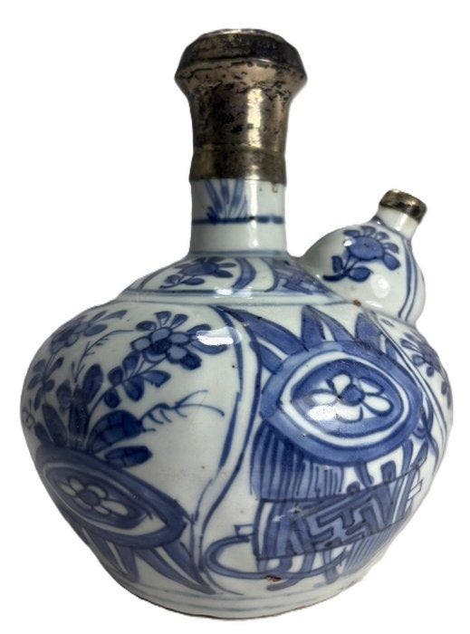 Bak - Chinees blauw-wit porselein exportkendi,, Antiek en Kunst, Antiek | Overige Antiek