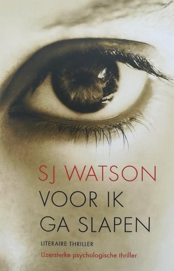 Voor ik ga slapen - special Boekenvoordeel - Sj Watson, Boeken, Verzenden, Gelezen, Sj Watson