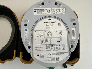 AED HeartSine SAM 500P Defibrillator bis 05-2027, Ophalen of Verzenden, Gebruikt