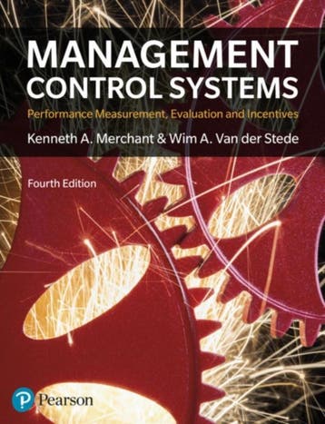 Management Control Systems 9781292110554, Boeken, Zo goed als nieuw
