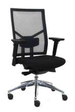Workliving Zuidas Mesh - Ergonomische Bureaustoel (N)EN, Verzenden, Zwart, Nieuw, Bureaustoel