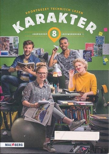 Karakter Leeswerkboek 1 groep 8 (per stuk), Verzenden, Nieuw