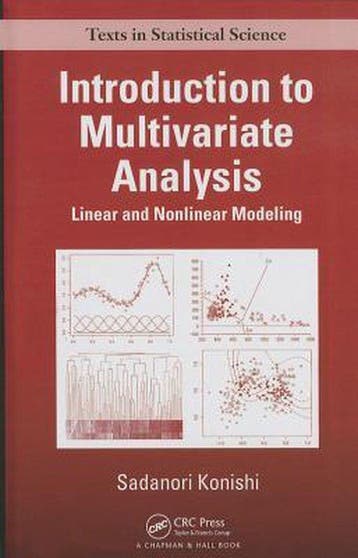 9781466567283 Introduction to Multivariate Analysis, Verzenden, Nieuw, Sadanori Konishi