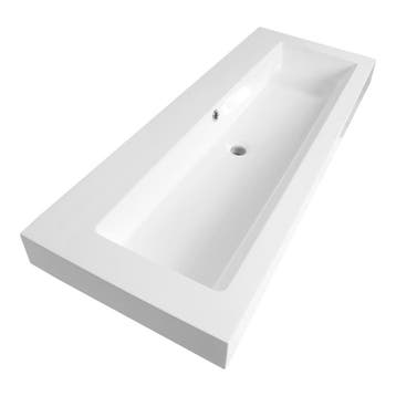 Brauer Solar Thick Wastafel - 120 cm - met 1 Spoelbak en 0, Ophalen of Verzenden, Nieuw