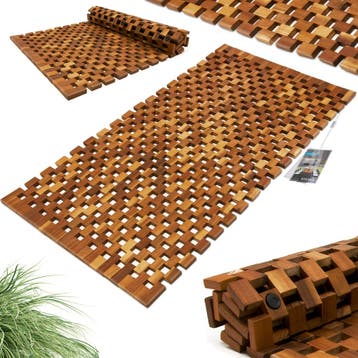 Badmat Acaciahout FSC® Gecertificeerd (Badkamer, Interieur), Huis en Inrichting, Verzenden, Nieuw