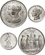Zinnmedaille 1840 Großbritannien Victoria 1837-1901, Verzenden