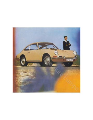 1967 PORSCHE 911 / 912 BROCHURE, Nieuw, Porsche, Author