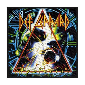 Def Leppard Hysteria Patch officiële merchandise, Ophalen of Verzenden, Nieuw, Kleding