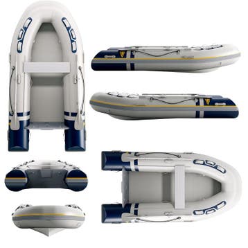 YellowV Opblaasbare Rubberboot 2,7M Grijs, Watersport en Boten, Ophalen of Verzenden, Nieuw, Zeilboot of Motorboot