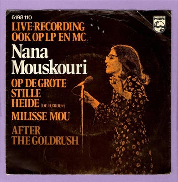 Nana Mouskouri – Op De Grote Stille Heide / Milisse Mou / Af, Ophalen of Verzenden, Nieuw in verpakking
