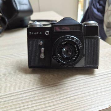 KMZ Krasnogorsk Zenit-E + lens | Analoge camera, Nieuw