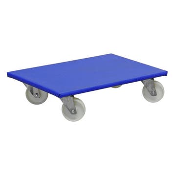 Meubelhondje 4 zwenkwielen polyamide 100 mm, Ophalen of Verzenden, Nieuw