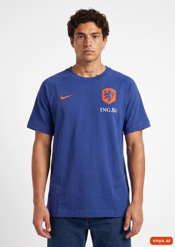 Nike Sport T-shirts Heren maat L Blauw Vintage, Ophalen of Verzenden, Nieuw