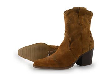 Manfield Cowboy laarzen in maat 38 Beige, Verzenden, Beige, Manfield, Gedragen