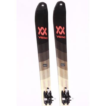 156 163 170 toerskis VOLKL RISE 80, woodcore + Elan Raider, Verzenden, Gebruikt