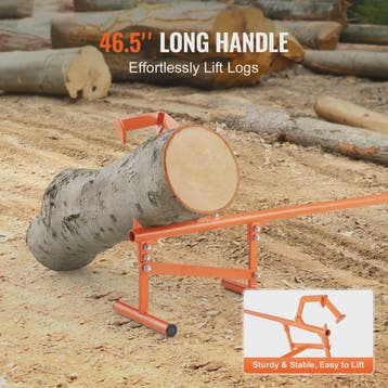 Robuuste Houtklover met Verstelbare Cant Hook - 46.5" Handva, Verzenden, Nieuw
