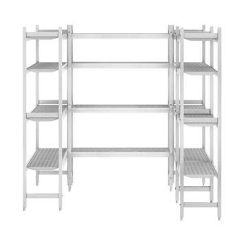 GGM Gastro | Koelcelstelling aluminium – rekkenset - Uvorm, Verzenden