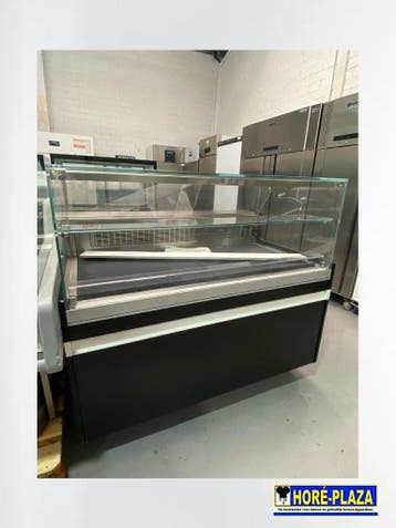 Metrika koelvitrine 1340 mm – RVS Geventileerd, Nieuw zonder verpakking, Koelen en Vriezen