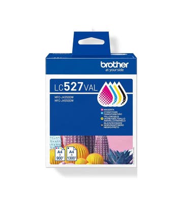 Brother LC527VAL Inktcartridge 4-Pack Origineel Zwart, Cy..., Computers en Software, Verzenden, Nieuw