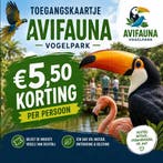 toegangskaartje Avifauna met € 5,50 korting p.p.