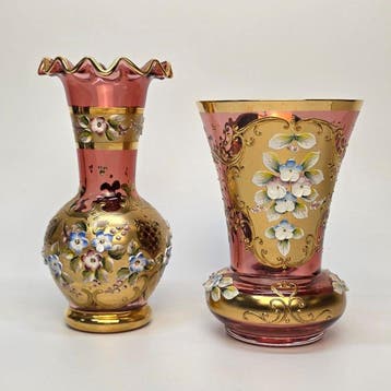 Novy Bor - Vaas (2) - Glas, Antiek en Kunst