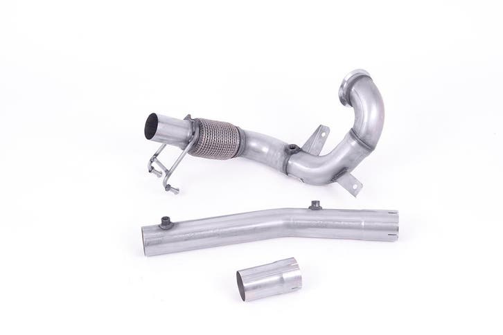 Downpipe met grote boring en de-cat | Audi / Volkswagen A1 /, Auto-onderdelen, Uitlaatsystemen, Nieuw, Verzenden