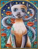 Sabrina RIGGIO - Le siamois des coquelicots