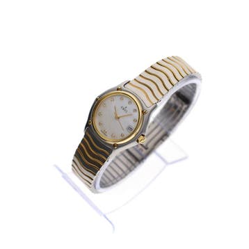 Ebel Sport Classic E1087121; Goud/Stalen Dames Horloge me..., Overige merken, Staal, Polshorloge, Ophalen of Verzenden