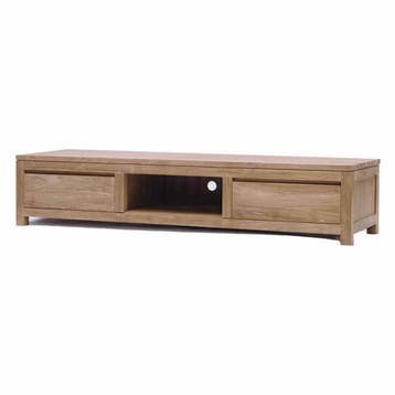 Laag teak tv meubel CoronaKasten, Huis en Inrichting, Kasten | Overige, Ophalen of Verzenden, Nieuw
