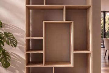 Wandplank MAKASSAR 180x80cm mangohout natural creamy - 48653, Huis en Inrichting, Ophalen of Verzenden, Nieuw