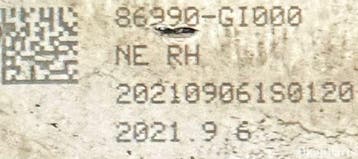 Hyundai ionic 5 luchtgeleider 86990-GI000, Ophalen, Gebruikt, Voor