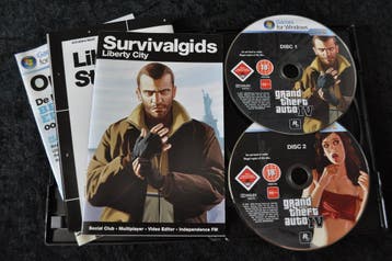 Grand Theft Auto IV GTA PC Game Sleeve Cover, Verzenden, Nieuw