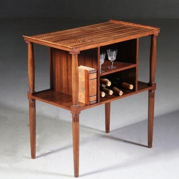 Art Deco theetafel ca 1910 - Gesigneerd  Louis Majorelle - N, Ophalen of Verzenden