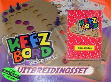 Keezbord Uitbreidingsset 4/6 Kunststof | Keezbord -, Hobby en Vrije tijd, Gezelschapsspellen | Bordspellen, Verzenden, Nieuw