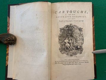 Nicolas Racot de Grandval - Cartouche, of de gestrafte