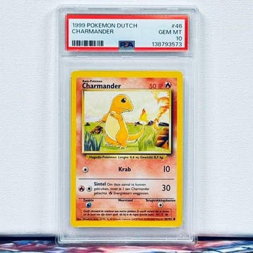 Pokémon Graded card - CHARMANDER #46 - Pokémon - PSA 10, Nieuw