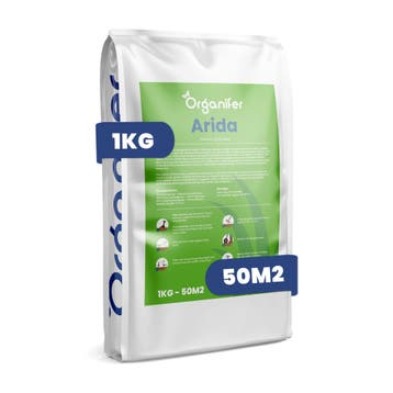Droogtebestendig gazonzaad - Arida (1 kg voor 50 m2), Verzenden, Gehele jaar, Volle zon