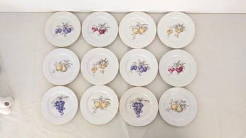 Richard Ginori - Per 12 persone - Tafelservies (12) -, Antiek en Kunst