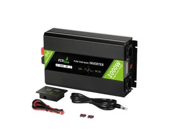 Omvormer 12V Naar 220V/230V - 1000w  - Zuivere sinus, Verzenden, Nieuw