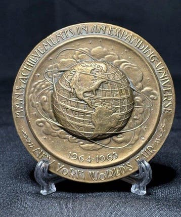 Penning - USA - Official Bronze Medal - 1964-1965 New York