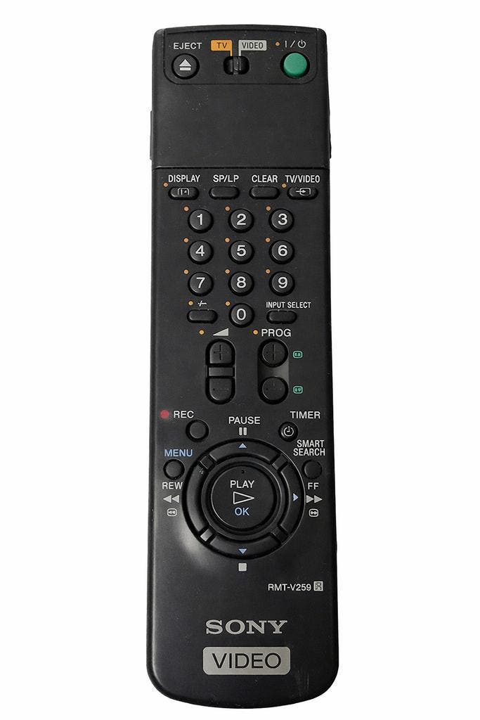 Sony RMT-V259 Afstandsbediening voor Videorecorder / VCR (SL, Audio, Tv en Foto, Afstandsbedieningen, Zo goed als nieuw, Verzenden