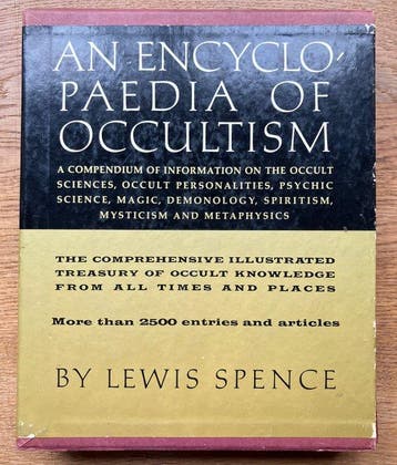 Lewis Spence - Encyclopaedia of Occultism - 1960