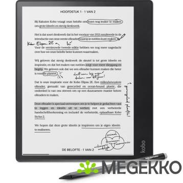 Kobo Elipsa 2E e-reader zwart, Verzenden, Nieuw, Kobo