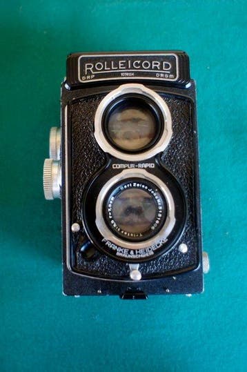Rollei Rolleicord IIb TLR - Carl Zeiss Jena Triotar 75mm, Nieuw